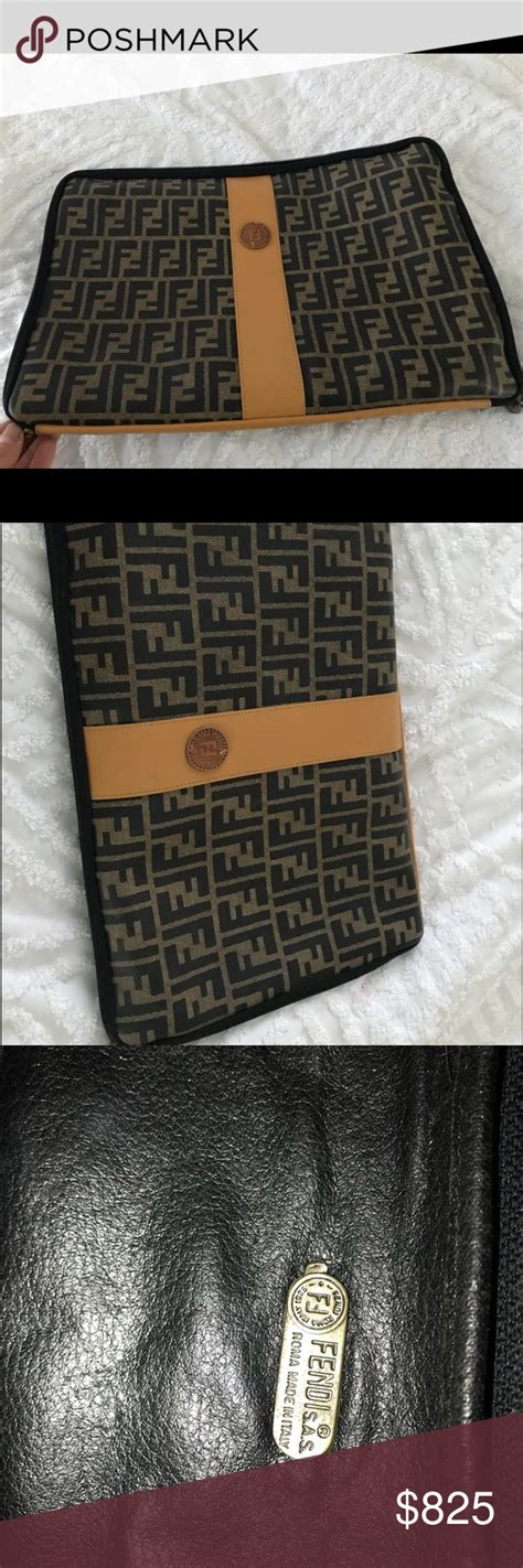 laptop sleeve fendi|Fendi wallet.